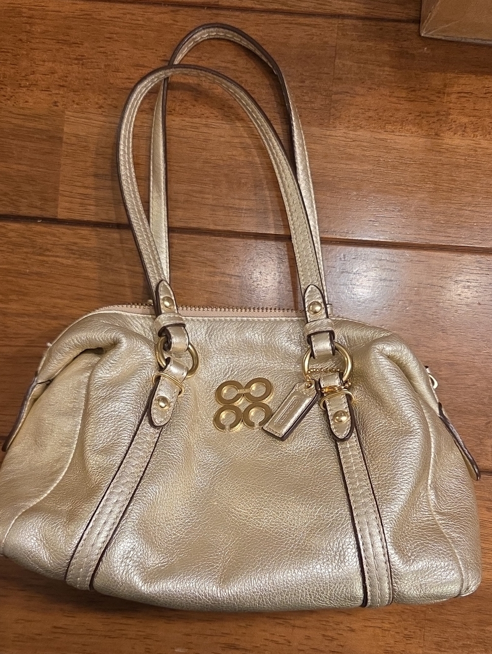 Coach- Julia Mini Duffle Bag- 2011- Gold